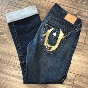 True Religion Women’s Straight Leg Denim